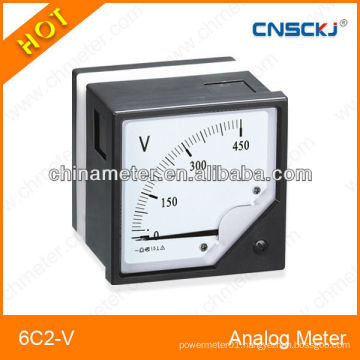 6C2-V High quality analog voltmeter panel meter